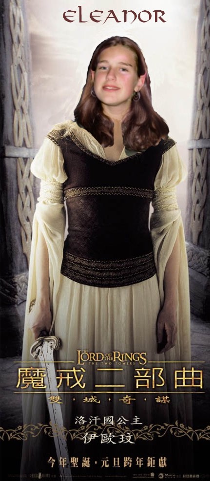 Eleanor as Eowyn
