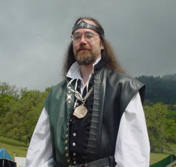 Me at Beltane Coronation in Central West 2005
