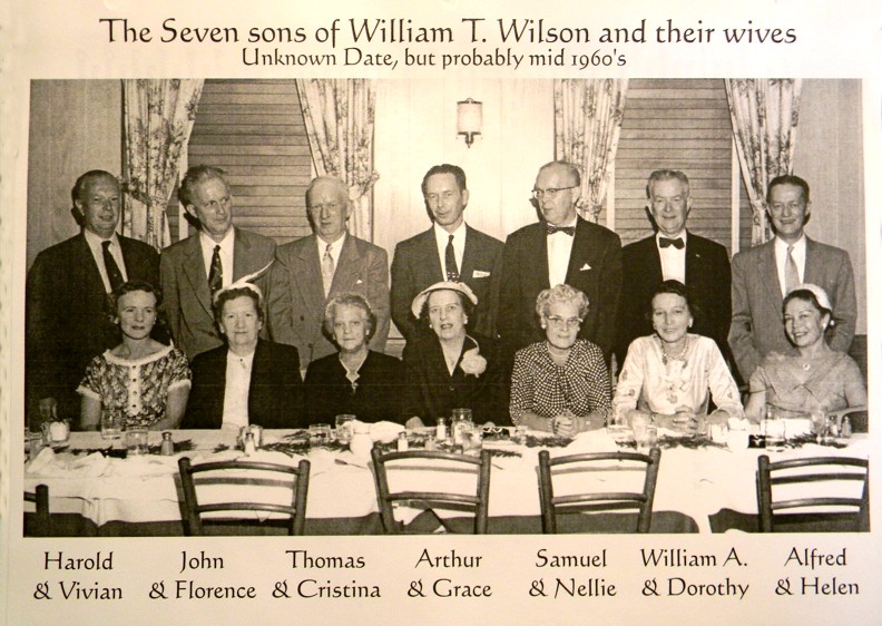 The Wilson Brothers and wives
