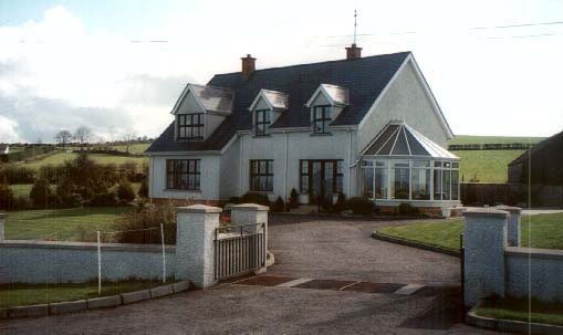 Stephen Bell's custom home (next to Bells)