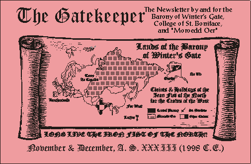 Cover of the November & December Gatekeeper