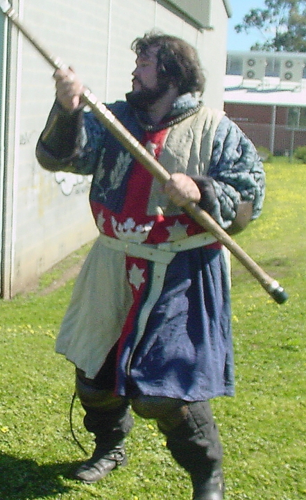 King of Lochac Fighting Tabard