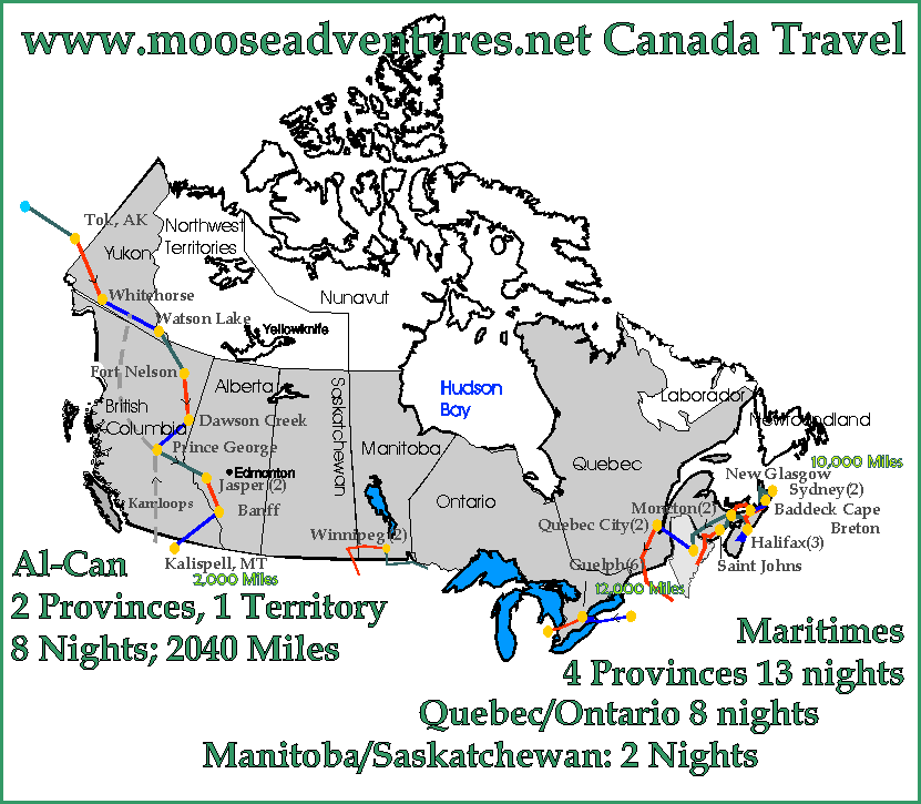 Map of Canada