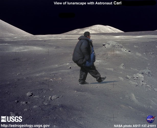 Walking on the moon