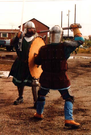 Me in my SCA armour