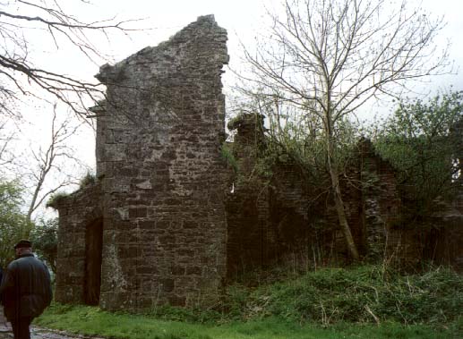 The old Newtownsaville schoolhouse